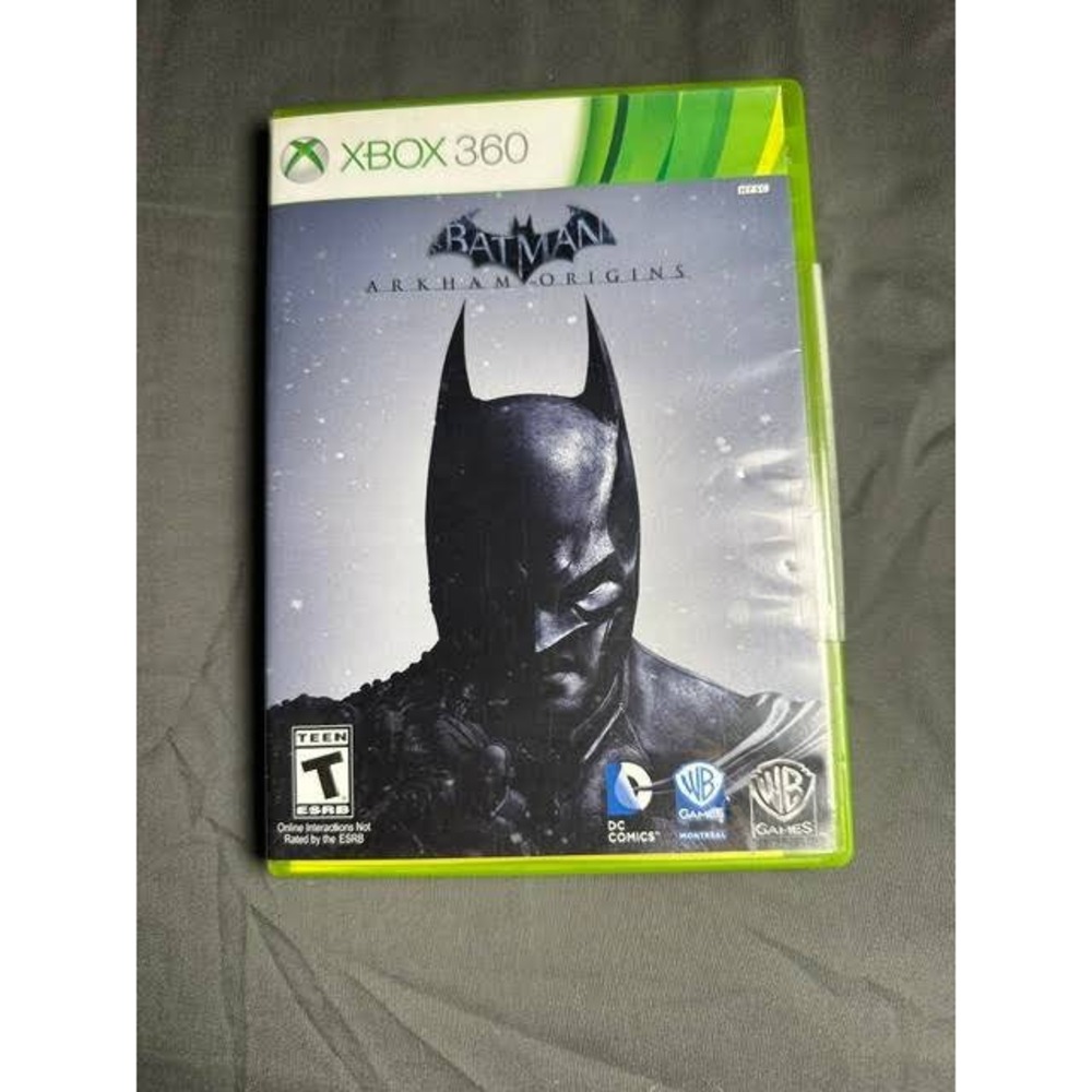 Batman Arkham Origins Xbox 360 Action Adventure Game DC Comics WB Games